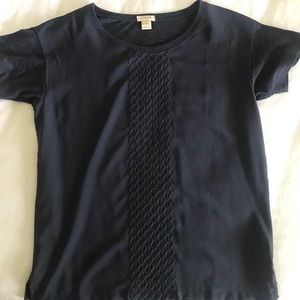 J Crew Navy Top